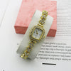Women's Square Alloy Quartz Watch With Mineral Reinforced Glass Mirror And Stainless Steel Jewelry Buckle Simple Fashion Casual Style