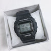 Women's Square Electronic Watch Plastic Case Silicone Strap Stainless Steel Clasp Leisure Style