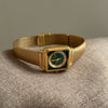 Women's Square Fashion Retro Style Alloy Case Steel Band Watch