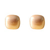 Women's Square Geometric Copper Electroplated Earrings