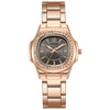 Women's Square Quartz Watch With Steel Band And Alloy Case Casual Style