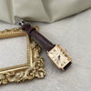 Women's Square Retro Quartz Watch With Pu Strap And Alloy Case