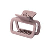 Women's Square Shark Hair Clip Fashion Geometric Style Baking Paint
