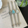 Women's Stainless Steel Alloy Band Oval Dial Medieval Style Snake Head Bamboo Band Watch