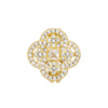 Women's Stainless Steel And Copper Inlaid With Zircon Geometric Letters Numbers Text Electroplating Personality Bracelet