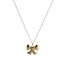 Women's Stainless Steel And Titanium Steel Animal Zodiac Light Luxury Bow Chocker Necklace With Electroplating