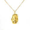 Women's 316L Stainless Steel And 316L Stainless Steel Irregular Shell Clavicle Chain Necklace With Geometric Pattern And Electroplating Treatment