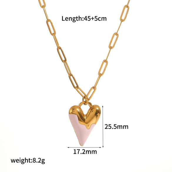 Women's Stainless Steel And Titanium Steel Jewelry Set With Geometric Love Shape And Stars Sun And Moon Clouds Universe Pattern Electroplated Highend Style