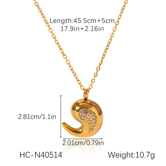 Women's Stainless Steel And Titanium Steel Jewelry With Dropshaped And Geometric Zircon Inlaid Pendant And Earrings