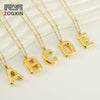 Women's 316L Stainless Steel And 316L Stainless Steel Letter Pendant Clavicle Chain With Electroplating Hiphop Style