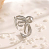 Women's Stainless Steel Animal Zodiac Jellyfish Beach Style Electroplated Ring