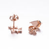 Women's Stainless Steel Bird And Floral Earrings Electroplated Elegant Animal Design Jewelry Wholesale