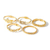 Women’s Stainless Steel Bracelet With Flower And Heart Pattern Zircon Rhinestone Accents And 18K Vacuum Plated Finish