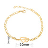 Women's Stainless Steel Butterfly Snowflake Elephant Love Couple Moon Star Bracelet With Electroplating Patterned With Animals And Zodiac