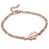 Women's Stainless Steel Butterfly Snowflake Elephant Love Couple Moon Star Bracelet With Electroplating Patterned With Animals And Zodiac