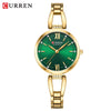 Women's Stainless Steel Diecast Quartz Watch With Round Dial And Simple Leisure Style