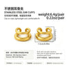 Women’s Stainless Steel Ear Cartilage Cuffs With Electroplated Geometric Cshaped Minimalist Design