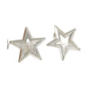 Women's Stainless Steel Flower Heart Drop Geometric Earrings Electroplated