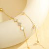 Women's Stainless Steel Geometric Anklet Fashion Simple