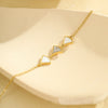 Women's Stainless Steel Geometric Anklet Fashion Simple