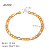 Women's Stainless Steel Geometric Anklet Jewelry