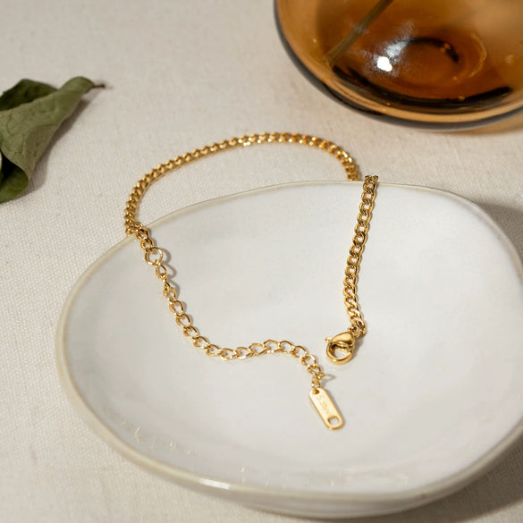 Women's Stainless Steel Geometric Anklet Jewelry