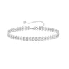 Women's Stainless Steel Geometric Chain Bracelet Set With Flat Snake Chain And Paperclip Chain Electroplated Simple Versatile Jewelry