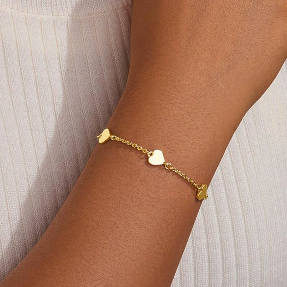 Women's Stainless Steel Geometric Cross Bracelet With Electroplated Finish Fashion Simple Friendship Gift Jewelry