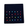 Women's Stainless Steel Geometric Diamondencrusted Nose Studs And Rings Body Piercing Jewelry