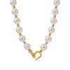 Women's Stainless Steel Geometric Light Luxury Zircon Pendant Collarbone Necklace With Electroplating Brass Chain Buckle