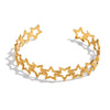 Women's Stainless Steel Geometric Open Bracelet Electroplated Light Luxury Jewelry