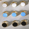 Women's 316L Stainless Steel Geometric Open Ring Jewelry With Electroplating