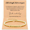 Women's Stainless Steel Geometric Round Bead Bracelet With Electroplated Finish Casual Minimalist Everyday Jewelry