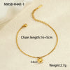 Women's Stainless Steel Geometric Style Electroplated Bracelet