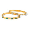 Women's Stainless Steel Geometric Zircon Inlaid Bracelet