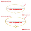 Women's Stainless Steel Handmade Simple Geometric Pattern Round Collar Necklace With Regular Chain
