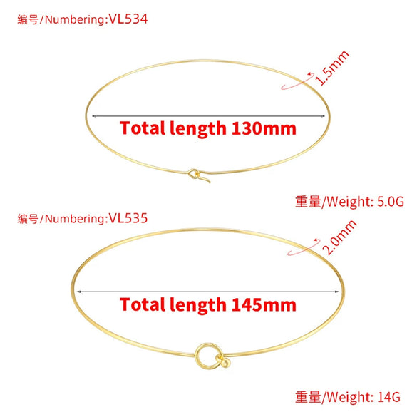 Women's Stainless Steel Handmade Simple Geometric Pattern Round Collar Necklace With Regular Chain