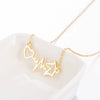 Women's Stainless Steel Heart Pendant Necklace With Electroplated Finish And Ochain Fashion Jewelry
