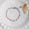 Women's Stainless Steel Heart Shape Fashion Sweet Bracelet With Electroplating