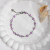 Women's Stainless Steel Heart Shape Fashion Sweet Bracelet With Electroplating