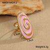 Women's Stainless Steel 18K Electroplated Ushaped Fashion Jewelry Earrings And Ring
