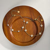 Women's Stainless Steel 18K Gold Plated Geometric Heart Bracelet With Zircon Inlay And Electroplated Finish