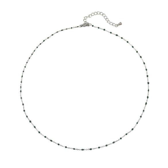 Women's Stainless Steel Minimalist Geometric Dripping Oil Fashion Necklace
