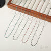 Women's Stainless Steel Minimalist Geometric Dripping Oil Fashion Necklace