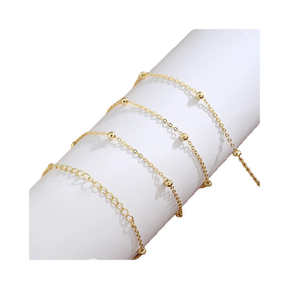 Women's Stainless Steel Multi Layer Waist Chain Adjustable Simple Fashion Body Jewelry