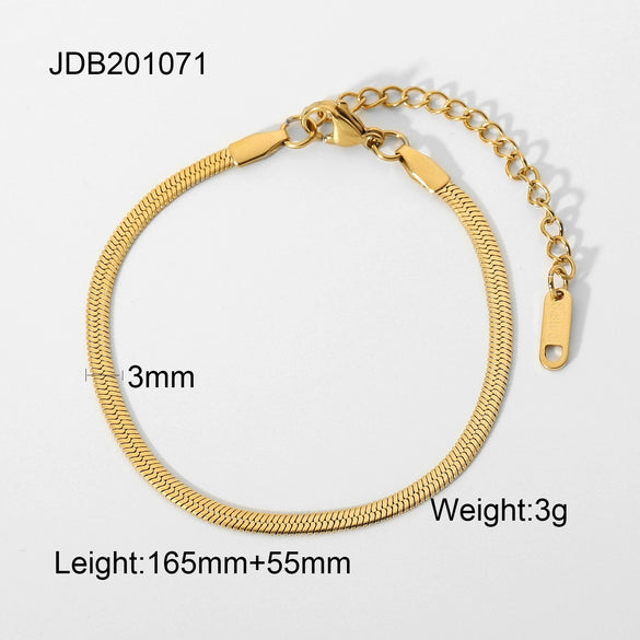 Women's Stainless Steel Ring With Niche Design And Geometric Pattern Titanium Steel Color Resistant Electroplated Finger Bracelet Jewelry