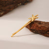 Women's Stainless Steel Shell Starfish Hairpin Set With Pearls Fashion Highend Hair Accessory