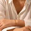 Women's Stainless Steel Star Chain Necklace With Geometric Pattern And Electroplating Design