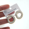 Women's Stainless Steel Stud Earrings With Electroplated Flower Starfish And Heart Shaped Design Light Luxury Jewelry
