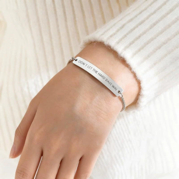 Women's Stainless Steel Twist Chain Bracelet With Geometric Design Electroplated Simple Fashion Jewelry Adjustable